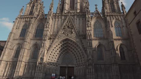 exterior de la catedral de barcelona