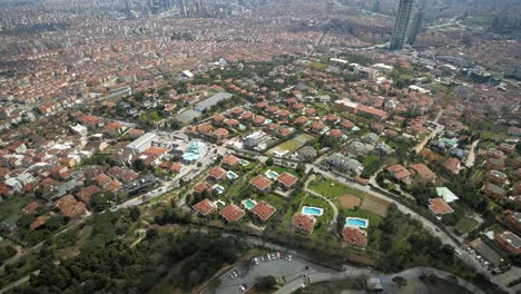 vista aérea de estambul, turquía