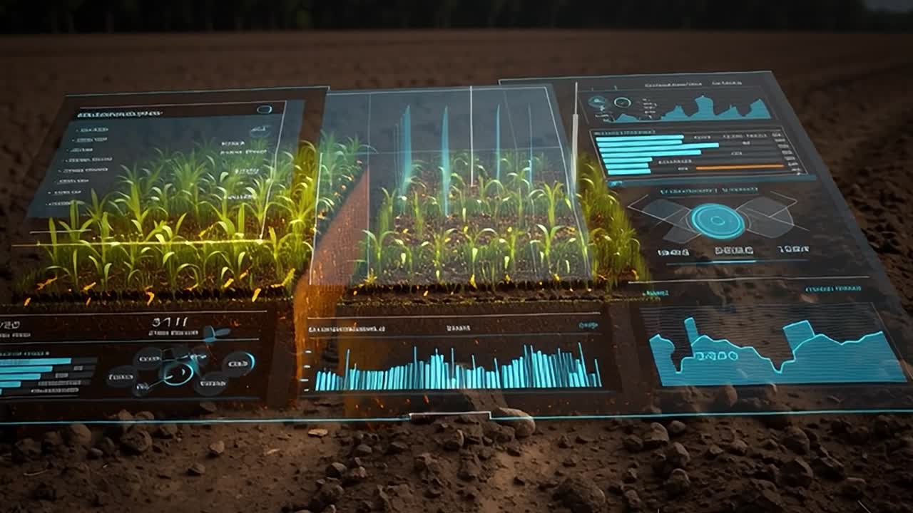 Advanced agricultural technology enhances field management efficiency