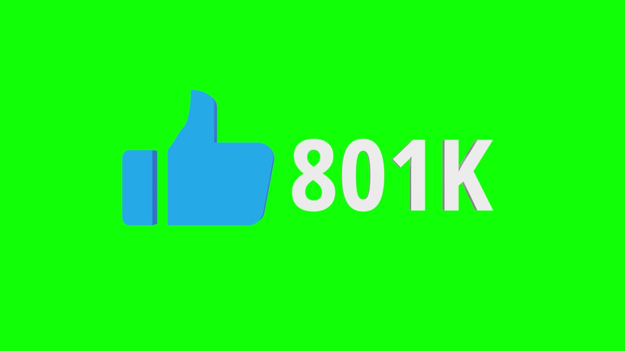 Like Animation Green Screen Zero To Ten Million YouTube