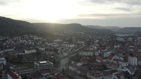 Drone-Aerial-of-the-Heilbad-Heiligenstadt