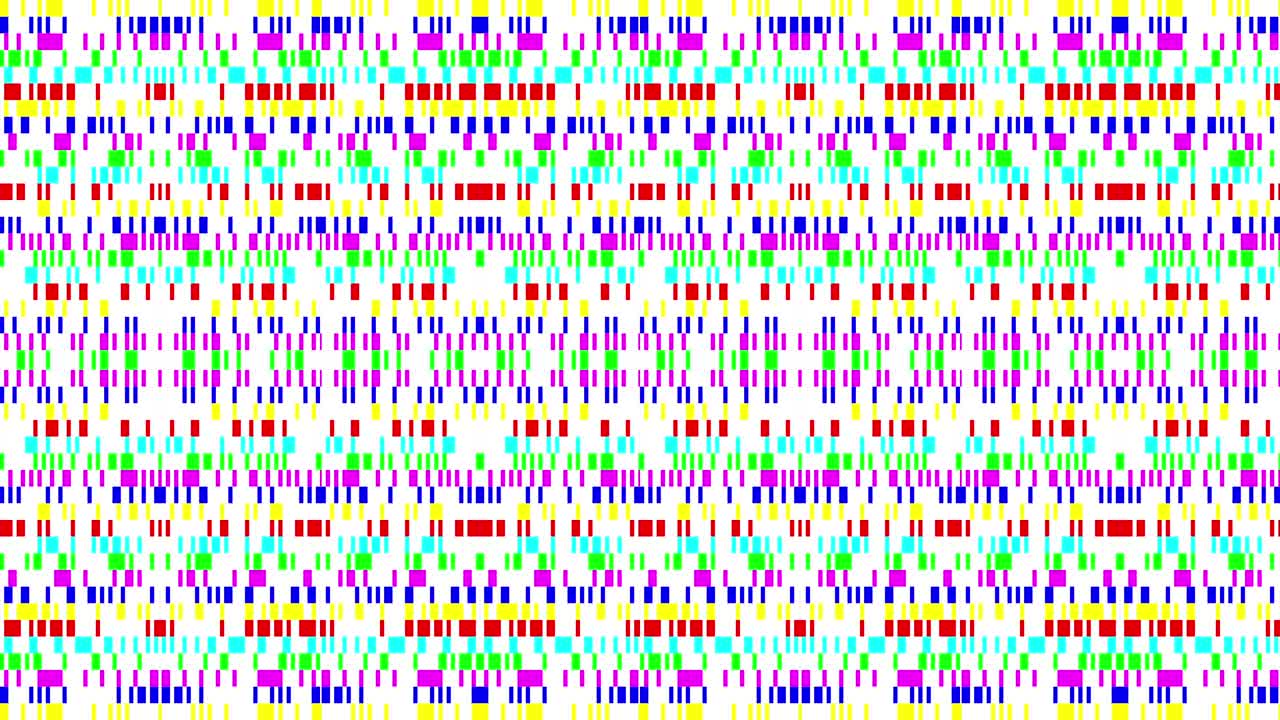 Multi colored digital noise signal