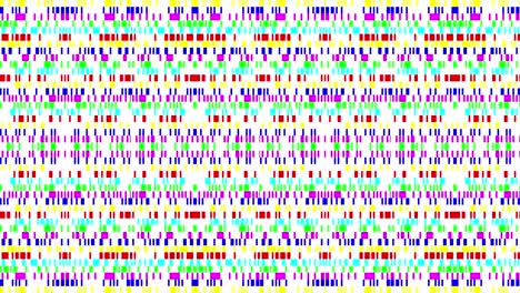 multi colored digital noise signal