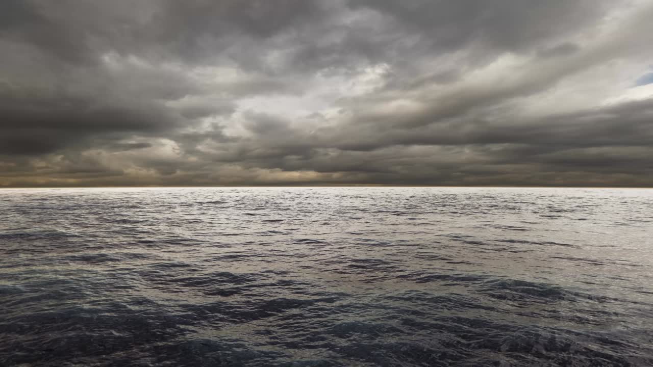 바다의 낮의 움직임 배경 루프 02