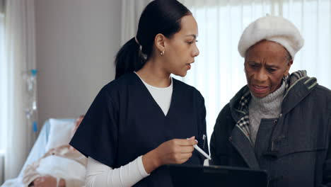 senior patient, health insurance
