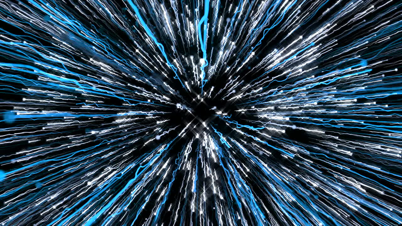 estallido radial abstracto de luz