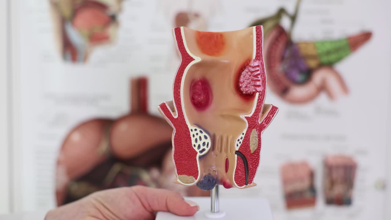 Anatomical Model of the Rectum