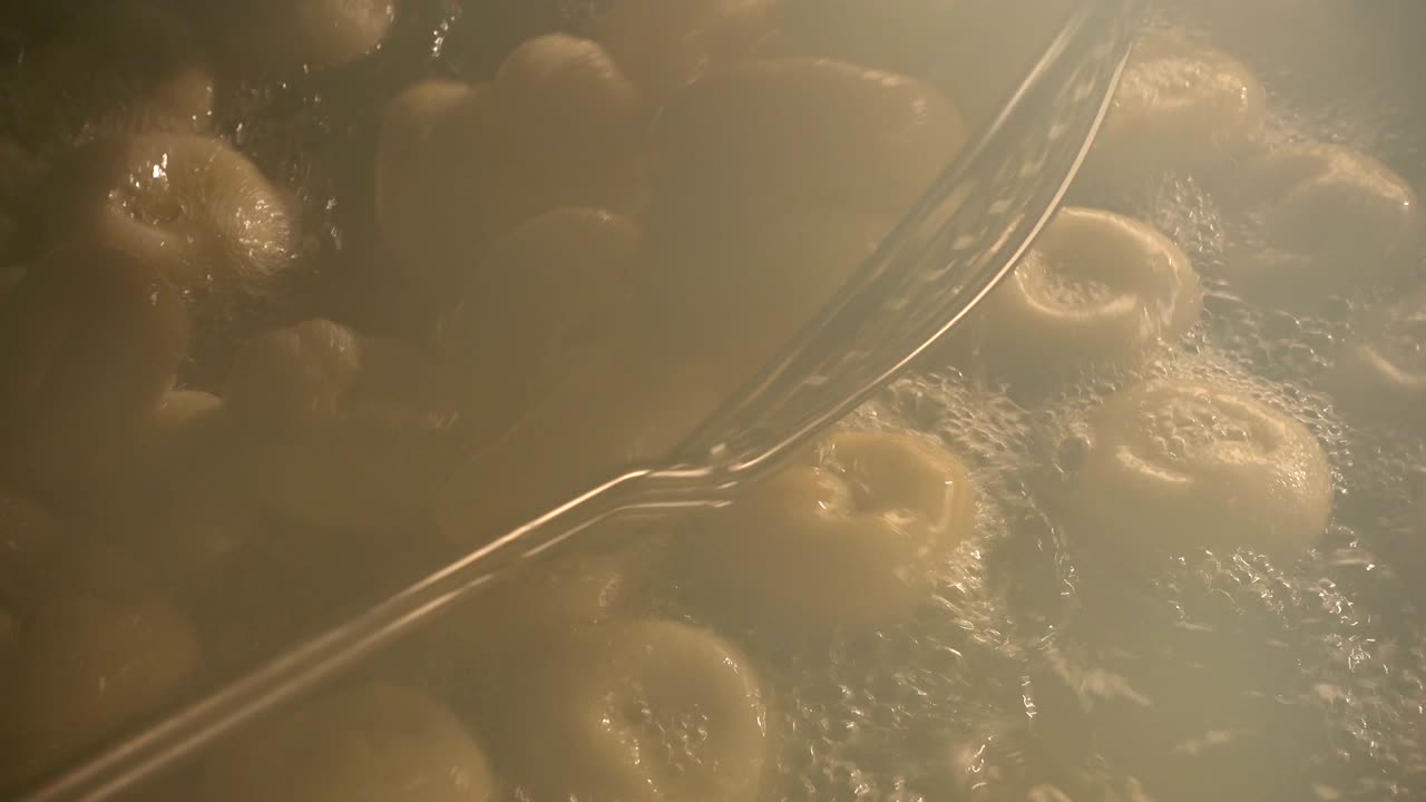 anatolia turca tradicional postre dulce donut llamado lokma