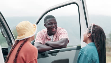 friends on a road trip