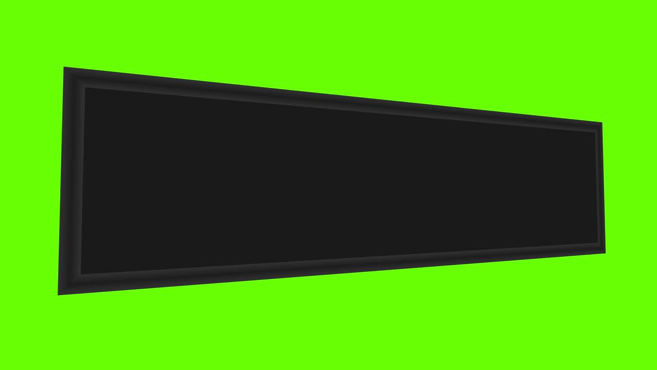 on air text on light board.4K video.Looping footage