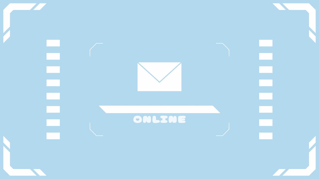 Transizioni di connessione virtuale mail. 1080p - 30 fps - Alpha Channel (4)
