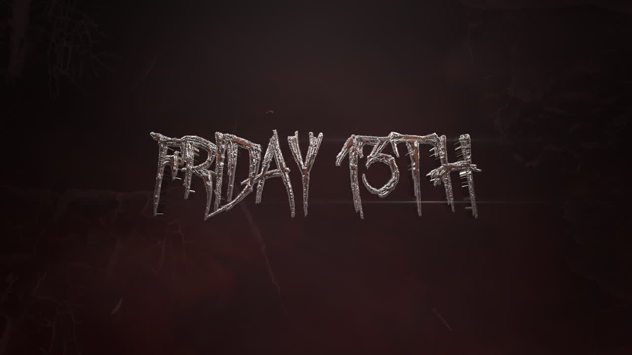 viernes 13 con humo místico oscuro en el cielo nocturno oscuro