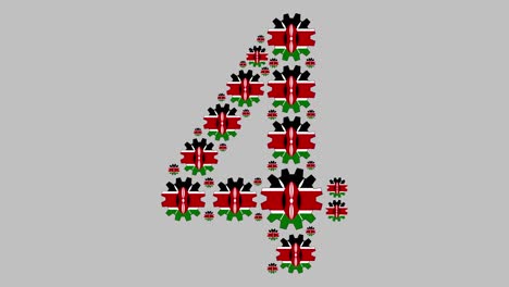 el número cuatro de kenia.