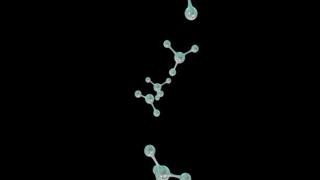 Animation-of-3d-micro-of-molecules-on-black-background