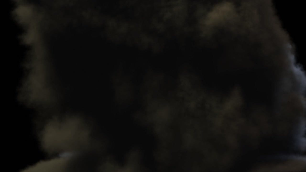 어두운 폭풍 구름