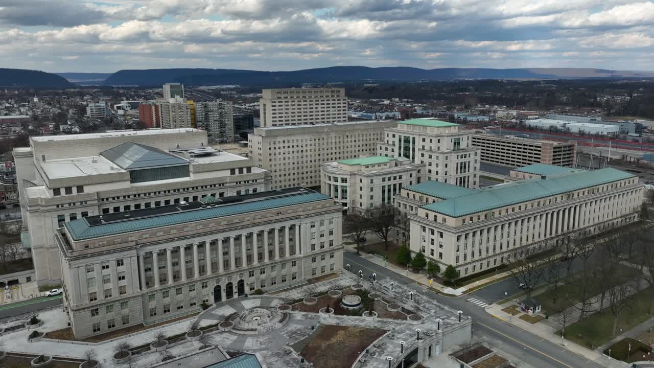 연방 부서 사무실을 보유한 미국 정부 건물