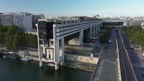 ministerio de economía y finanzas nuevo palacio en bercy, parís, francia