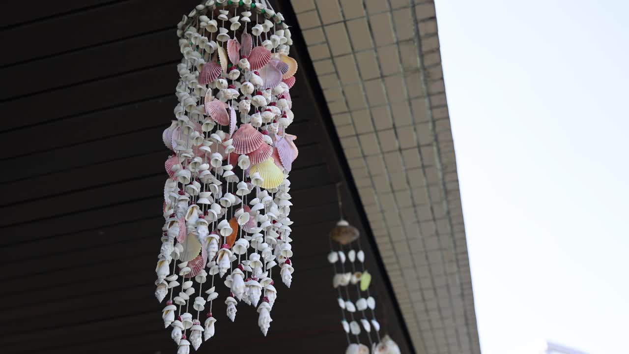 Cherry blossoms swaying gently in the breeze