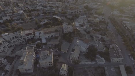 Antena-De-Globos-De-Aire-Caliente-Al-Amanecer-En-Capadocia,-Turquía