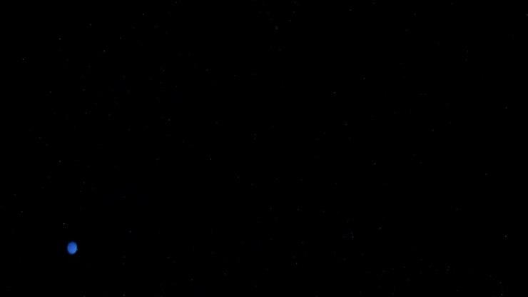 Dark night sky with stars