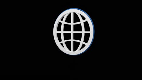 el icono del globo 4k