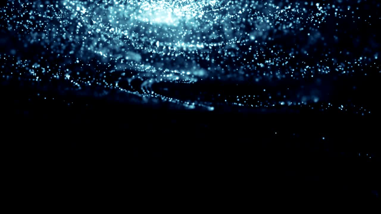 Particles dust abstract light bokeh motion titles cinematic background loop