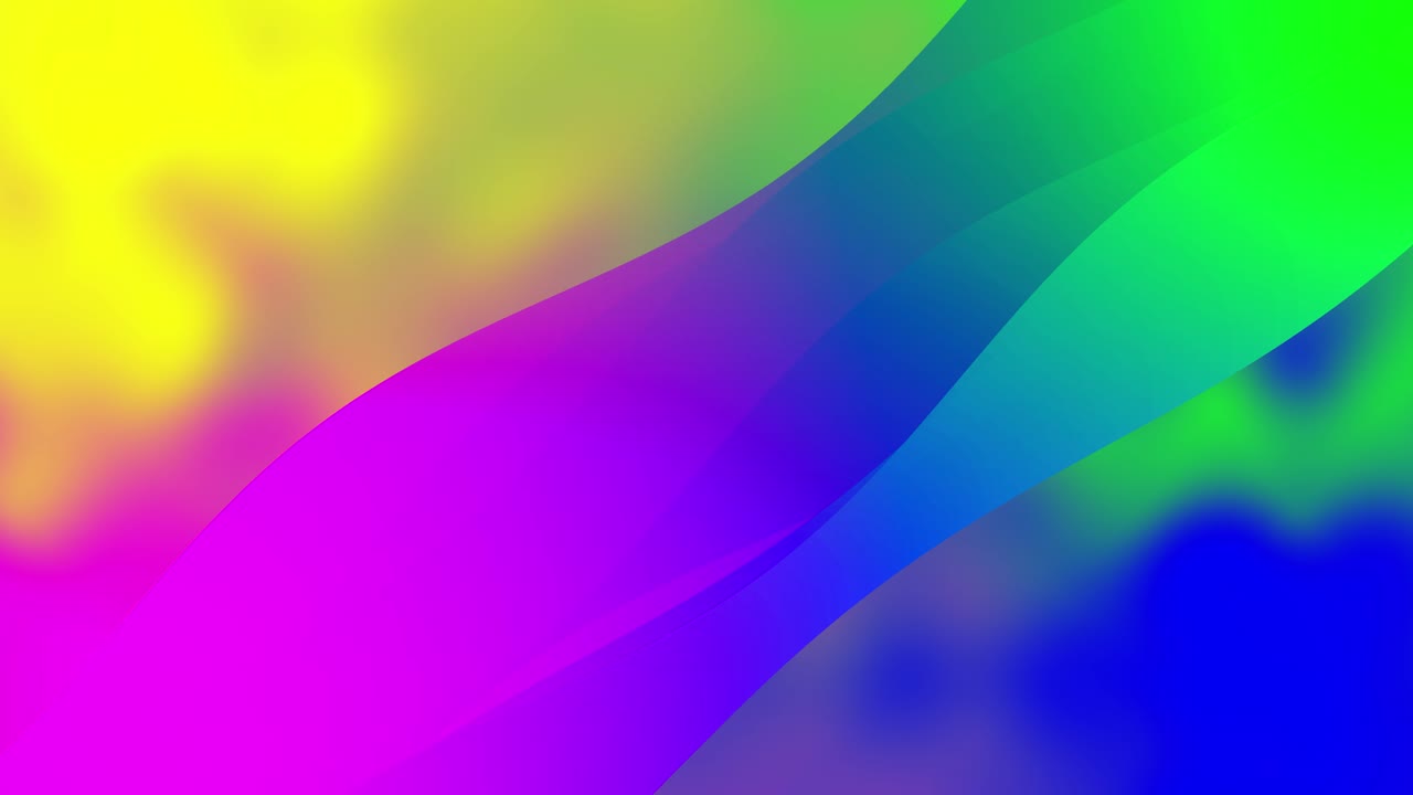 abstracto azul y púrpura neón fluyendo ondas líquidas video de movimiento de fondo