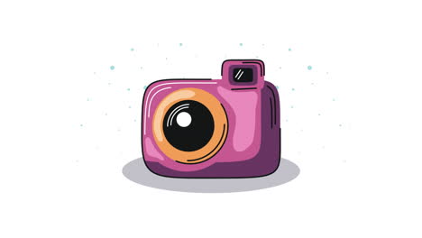 cute cartoon camera illustration