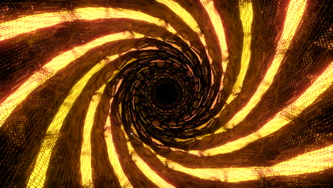 golden spiral tunnel