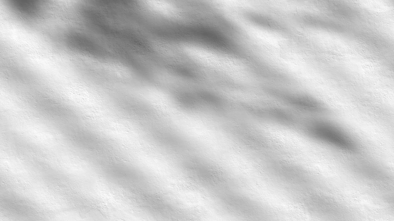 Shadows from a tree and curtains on a white wall, loop video