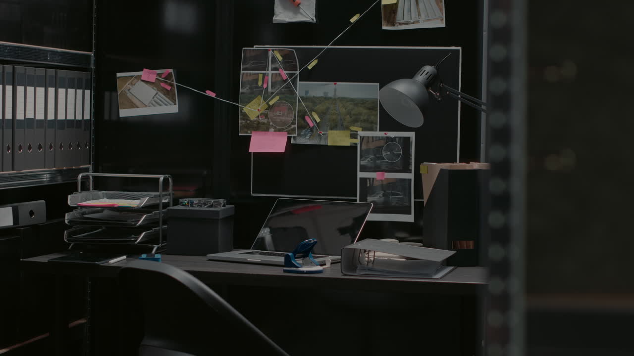 Investigator's Office Workspace