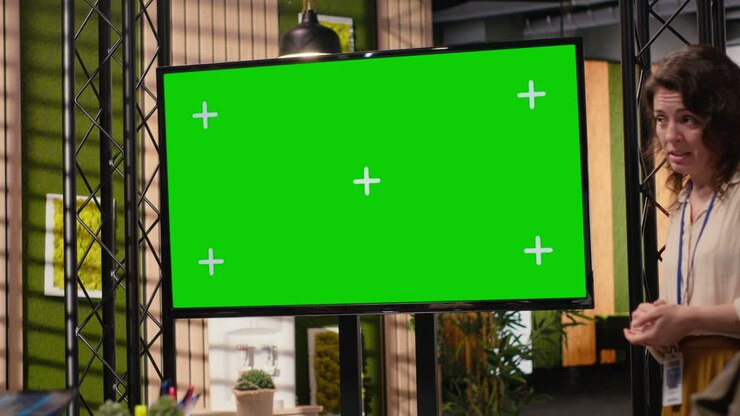 Stærke forretningskvinder skaber synergi med mockup i et mødelokale.