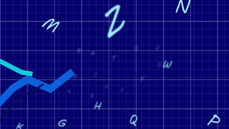 animation of financial data processing