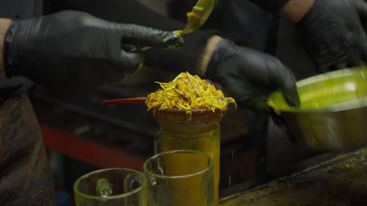 Indonesian traditional medicinal herb concoction, healthy healing liquid