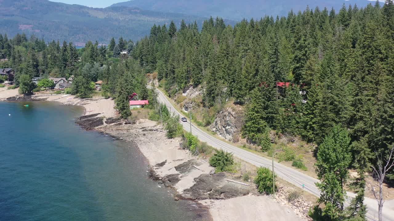 Eagle Bay Road Serenity: A Scenic Drive along Shuswap Lake's Blissful Blind Bay