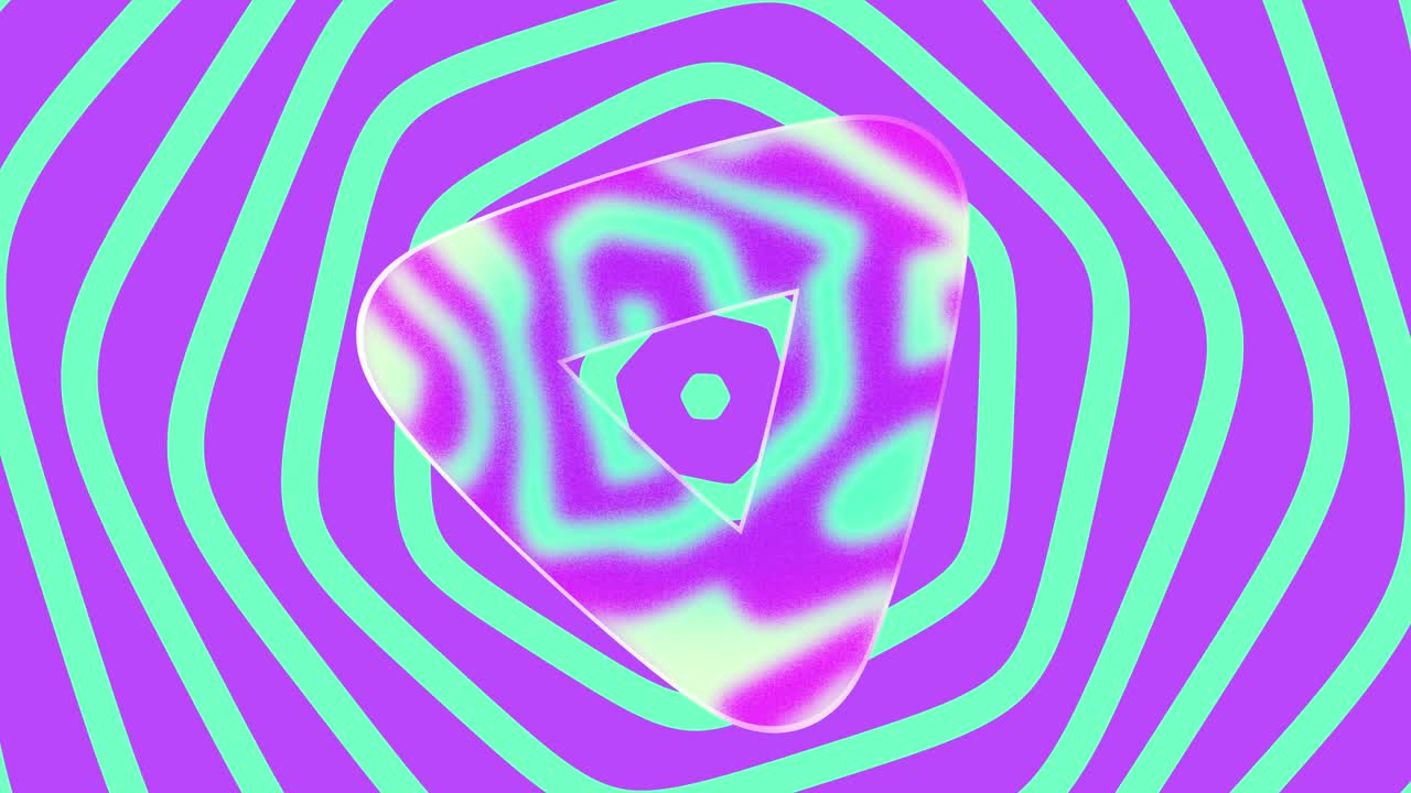 fondo animado de triángulo púrpura minimalista