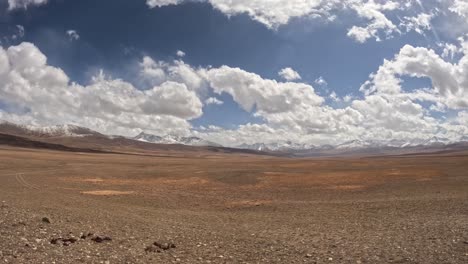 clouds time laps in mountains area above 4000 meter elevation