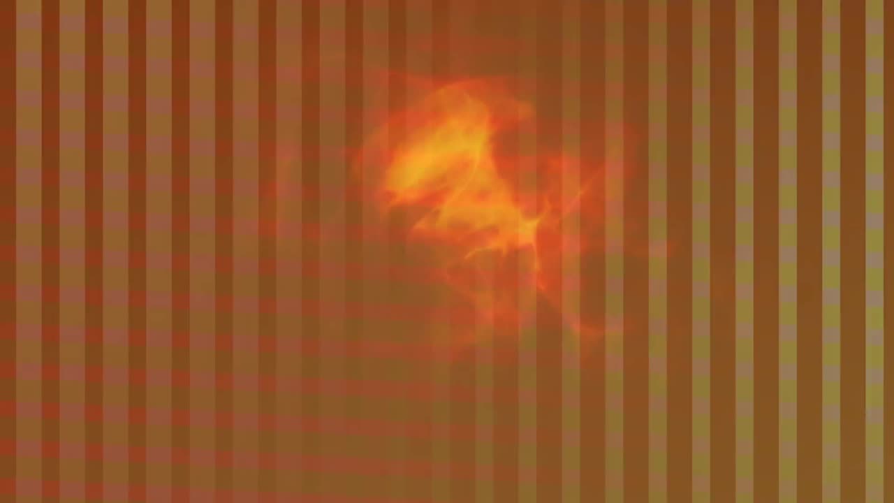 animación de cuadrados rojos sobre el rastro de humo sobre fondo negro