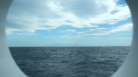 ocean view from a ship