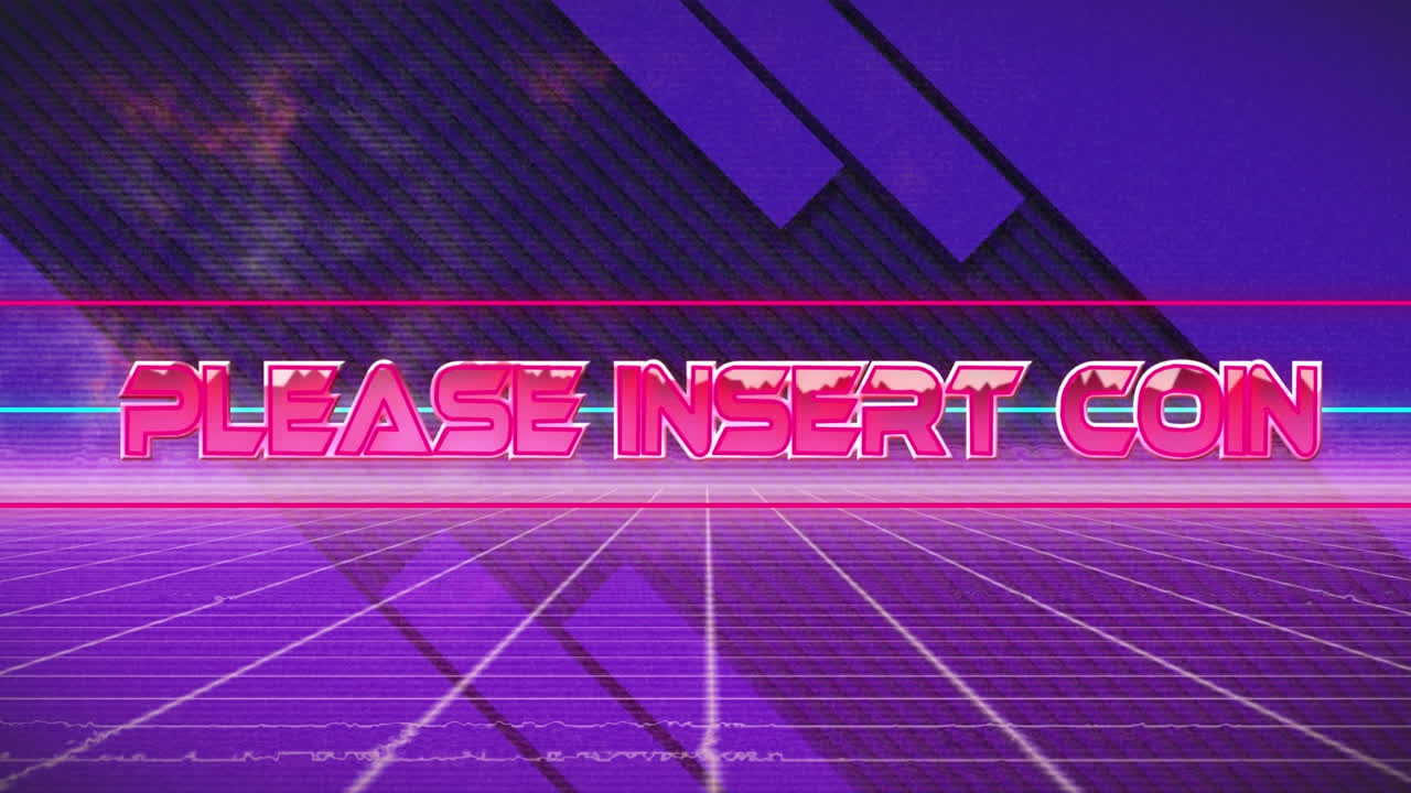 animación de por favor inserte texto de moneda sobre las formas