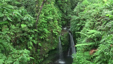 jacko falls waterfall drone shot