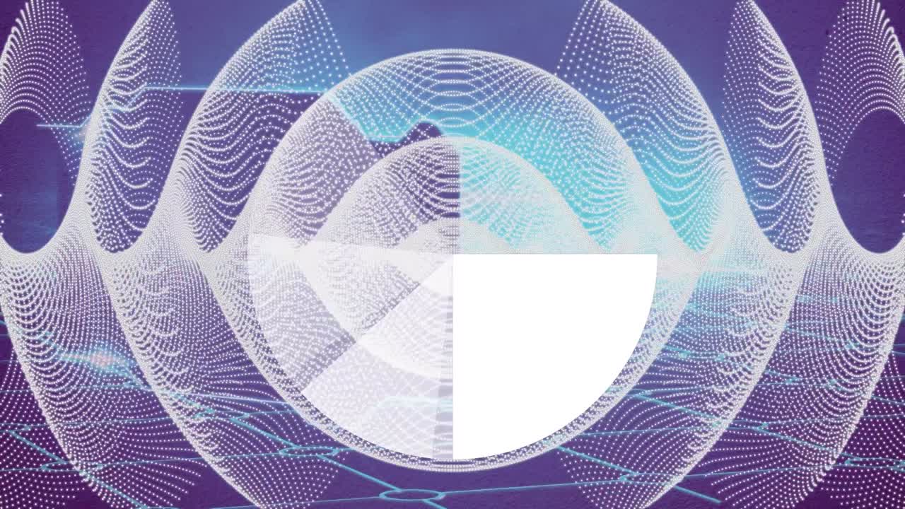 모양에 대한 연결 네트워크의 애니메이션