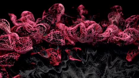 unique particle explosion. 4k.