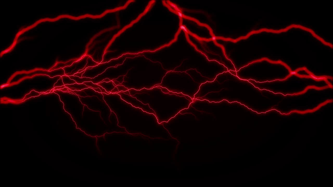 la energía de la iluminación roja de 4k desencadena un bucle sin costuras.