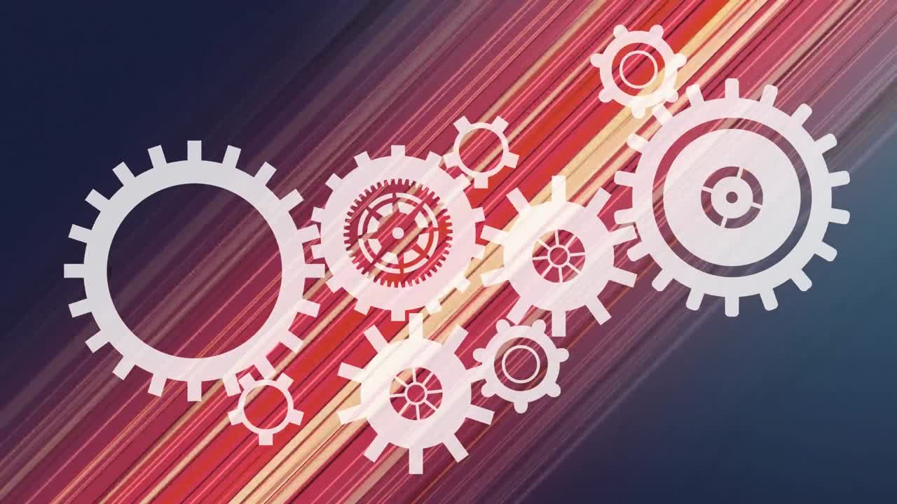 compuesto digital de engranajes industriales