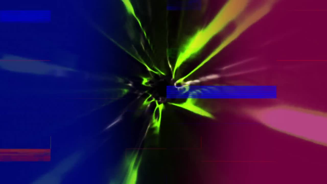 se mueve a través de un túnel irregular