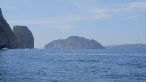 Views-of-the-cliffs-of-the-Phi-Phi-Islands-in-Thailand