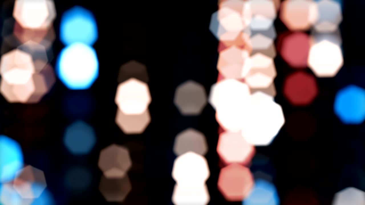 el bokeh de la lluvia brillante