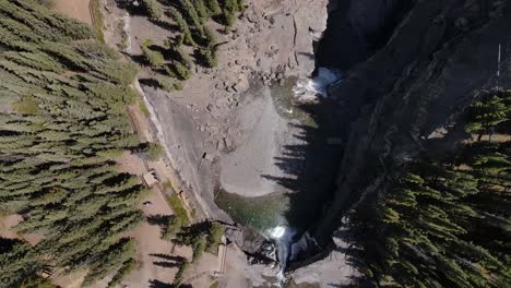 Birds-Eye-Scene-Of-Crescent-Falls