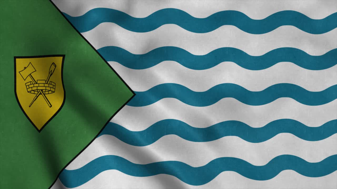 밴쿠버 시의 발을 흔들고 있는 상징 - 캐나다의 도시인 밴쿠버의 상징